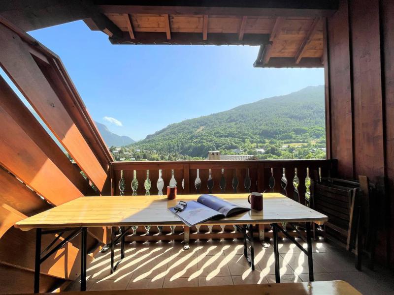 Ski verhuur Appartement 5 kamers 8 personen (2B32) - Résidence les Coralines 2B - Serre Chevalier - Balkon