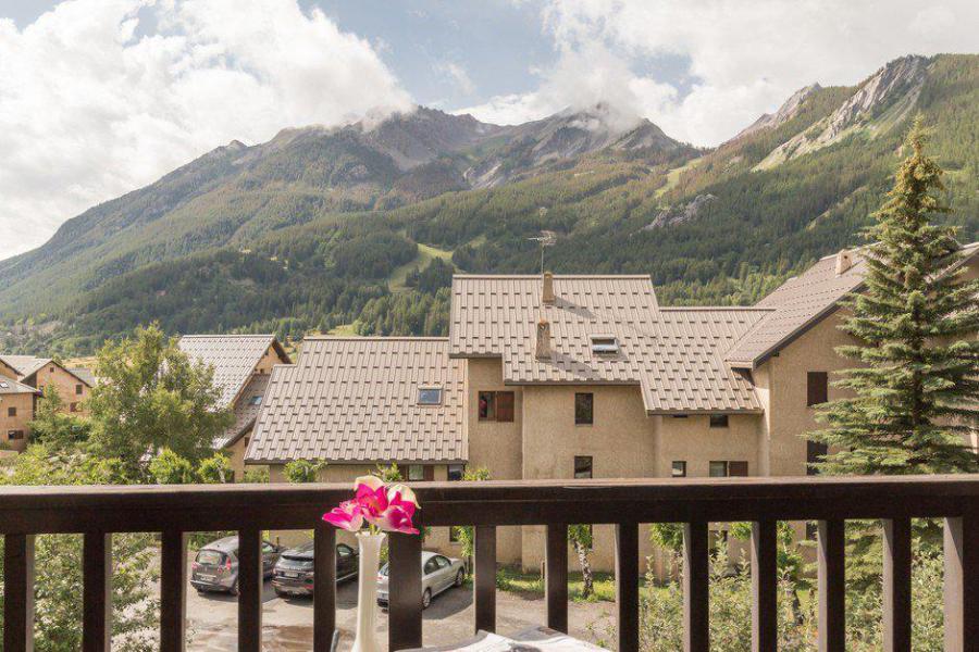 Rent in ski resort 5 room duplex apartment 8 people (308) - Résidence les Crêtes - Serre Chevalier - Terrace