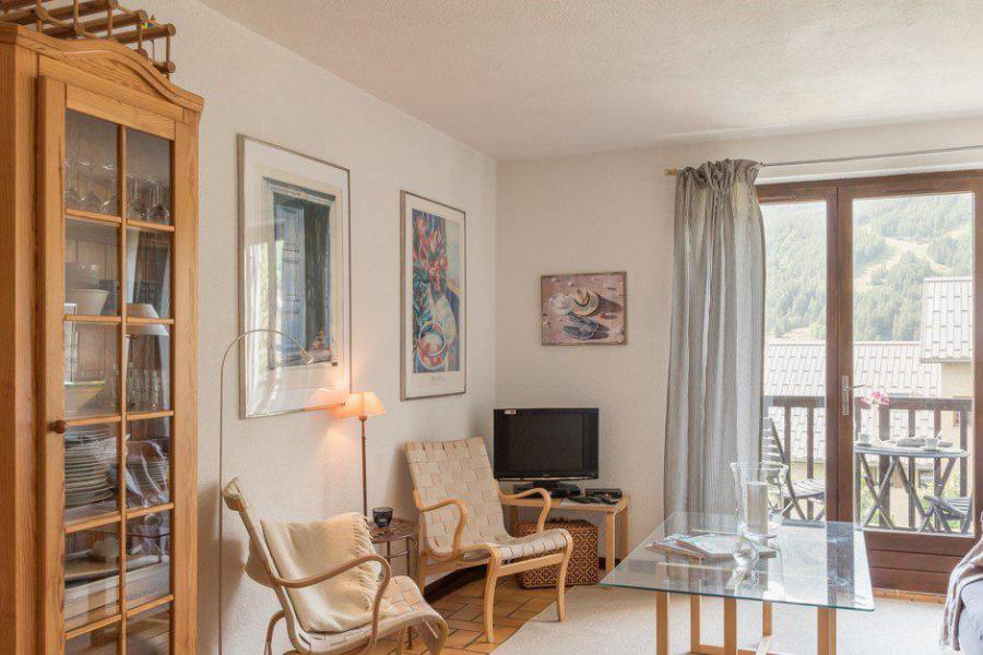 Ski verhuur Appartement duplex 5 kamers 8 personen (308) - Résidence les Crêtes - Serre Chevalier - Woonkamer