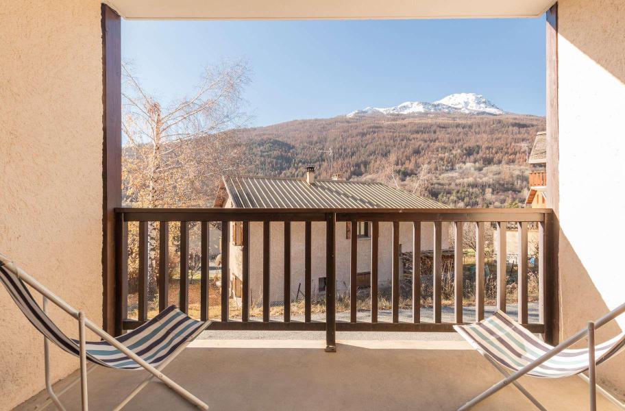 Alquiler al esquí Apartamento 2 piezas para 4 personas (BRI500-0003) - Résidence les Eglantines - Serre Chevalier - Terraza