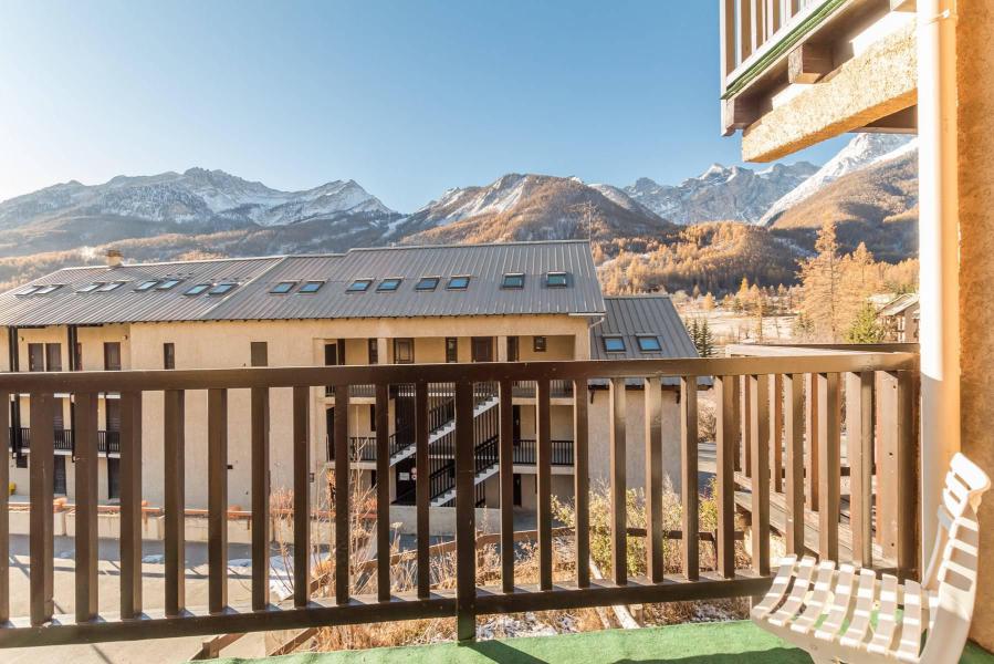 Wynajem na narty Apartament duplex 3 pokojowy 6 osób (MON111) - Résidence les Fraches - Serre Chevalier - Taras