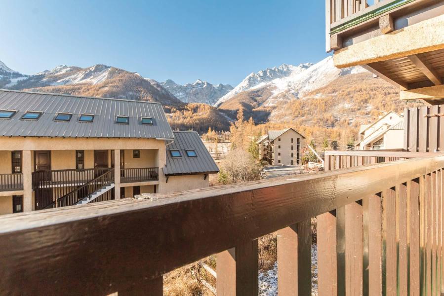 Ski verhuur Appartement duplex 3 kamers 6 personen (MON111) - Résidence les Fraches - Serre Chevalier - Terras