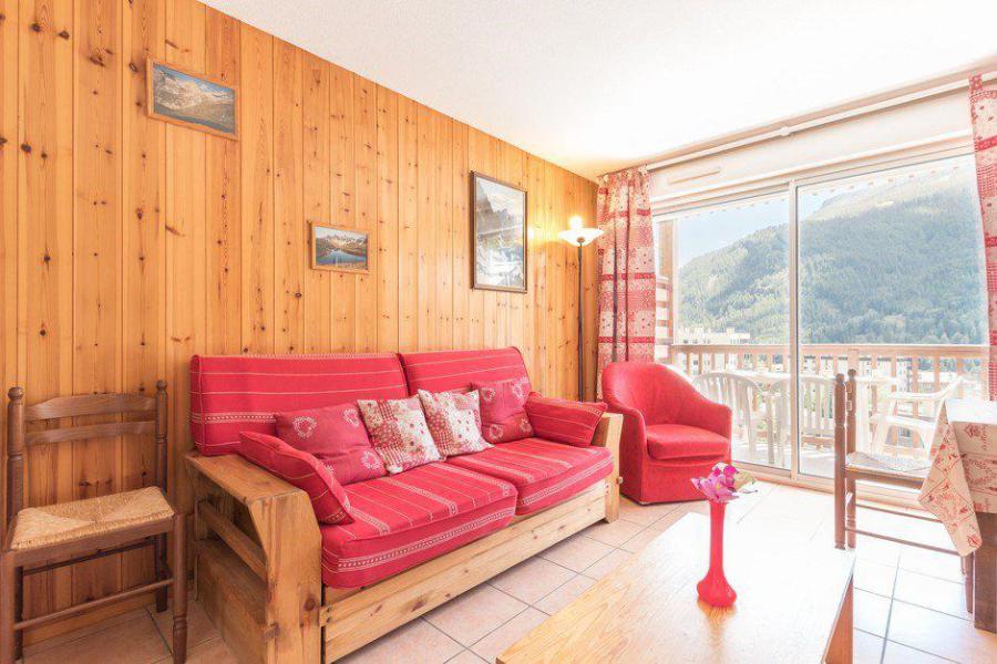 Ski verhuur Appartement 3 kamers 6 personen (406) - Résidence les Peyronilles - Serre Chevalier - Woonkamer