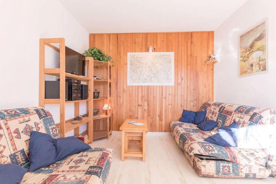 Ski verhuur Studio bergnis 4 personen (122) - Résidence Mas des Cimes - Serre Chevalier - Woonkamer