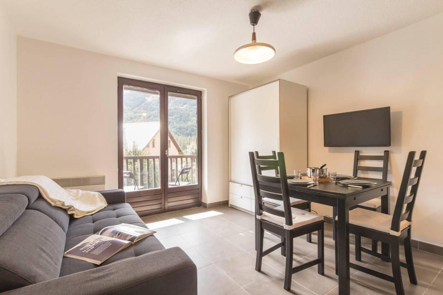 Skiverleih Studio Schlafnische 4 Personen (ELL22) - Résidence Neyzets - Serre Chevalier - Wohnzimmer