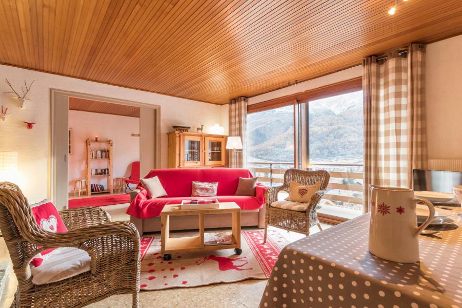 Skiverleih 3-Zimmer-Appartment für 6 Personen (LEC015) - Résidence Pellenches - Serre Chevalier - Wohnzimmer