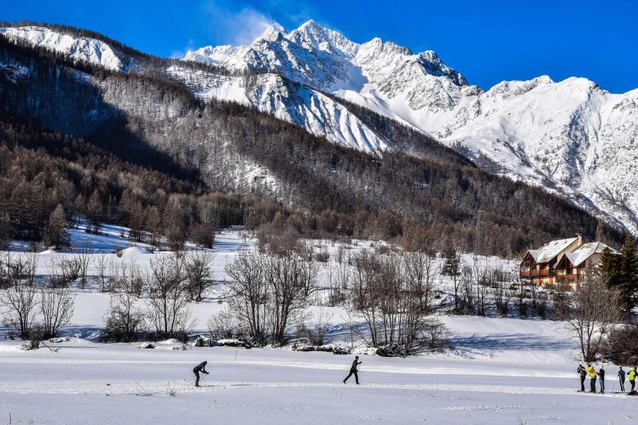 Location au ski Appartement 3 pièces 6 personnes (LEC015) - Résidence Pellenches - Serre Chevalier - Extérieur hiver