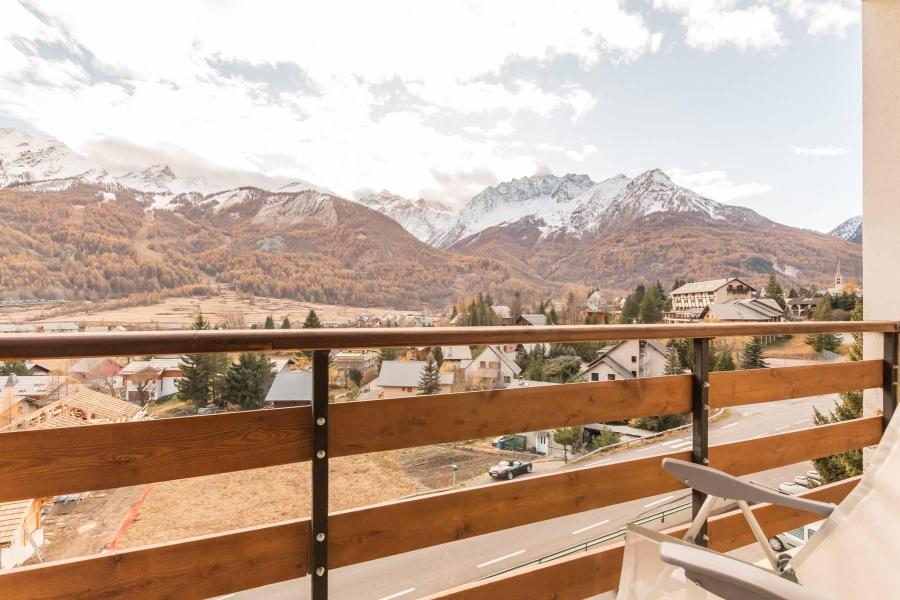 Ski verhuur Appartement 3 kamers 6 personen (LEC015) - Résidence Pellenches - Serre Chevalier - Terras