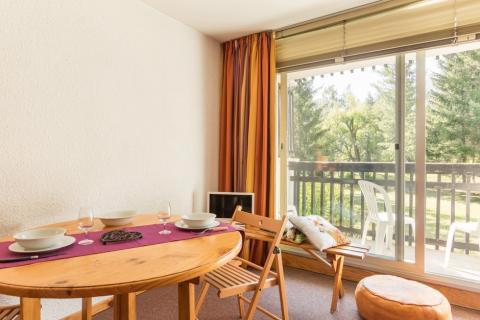 Аренда на лыжном курорте Квартира студия со спальней для 4 чел. (005) - Résidence Plaine Alpe - Serre Chevalier - Стол