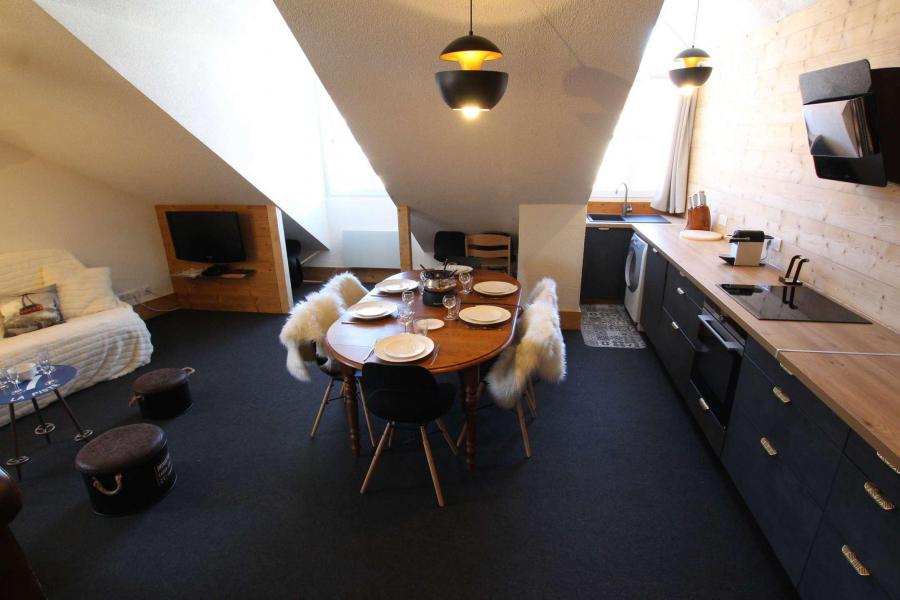 Ski verhuur Appartement 4 kamers 12 personen (B003) - Résidence Pré du Moulin B - Serre Chevalier - Woonkamer