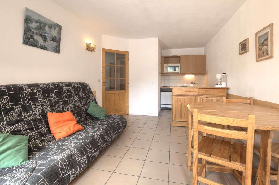 Ski verhuur Appartement 2 kamers 4 personen (102) - Résidence Pré du Moulin D - Serre Chevalier - Woonkamer