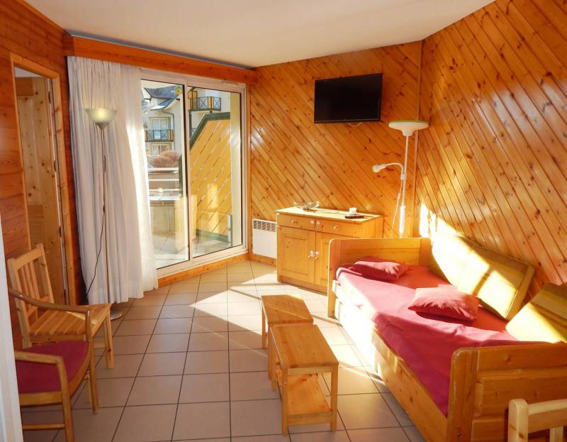 Rent in ski resort 2 room apartment sleeping corner 6 people (544) - Résidence Pré du Moulin F - Serre Chevalier - Living room