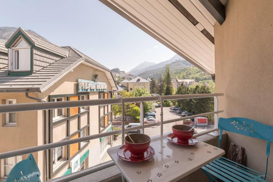 Skiverleih 2-Zimmer-Appartment für 4 Personen (306) - Résidence Pré du Moulin F - Serre Chevalier - Balkon