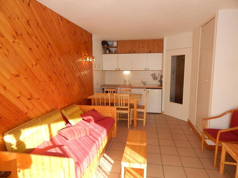 Ski verhuur Appartement 2 kamers bergnis 6 personen (544) - Résidence Pré du Moulin F - Serre Chevalier - Woonkamer