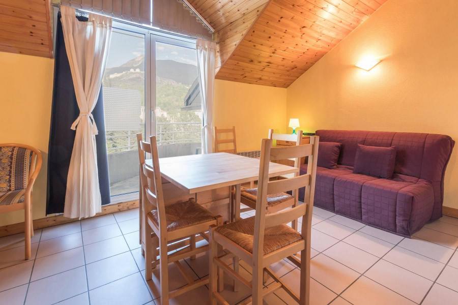 Ski verhuur Studio 3 personen (307) - Résidence Pré du Moulin F - Serre Chevalier - Woonkamer