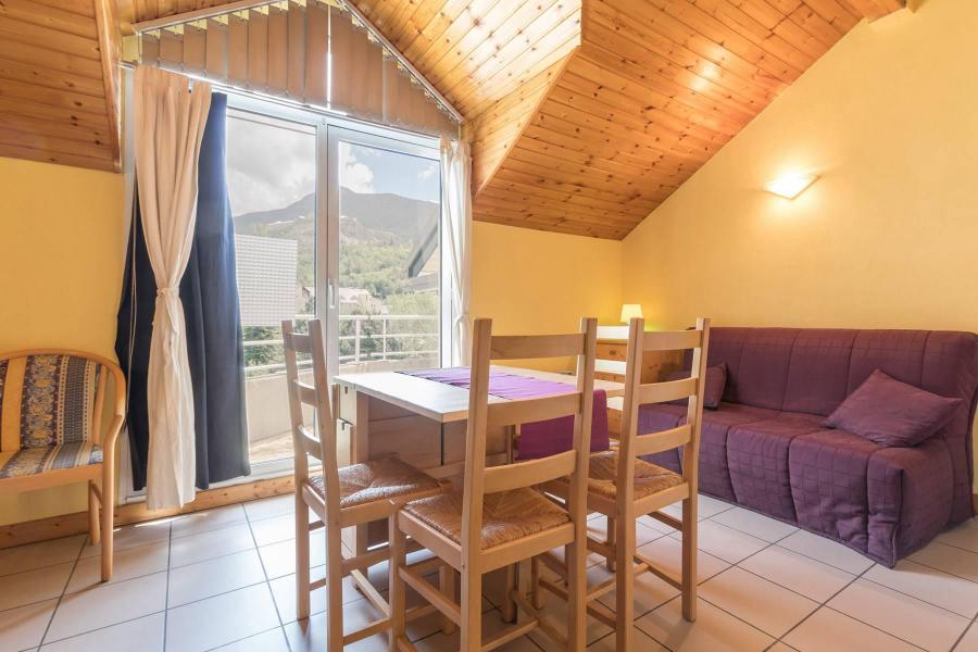 Ski verhuur Studio 3 personen (307) - Résidence Pré du Moulin F - Serre Chevalier - Woonkamer