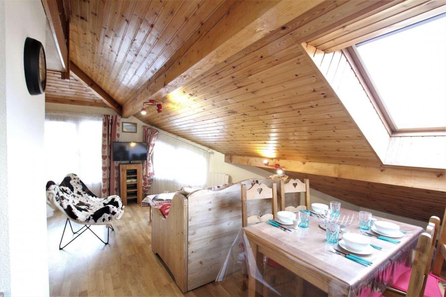 Ski verhuur Studio mezzanine 4 personen (F403) - Résidence Pré du Moulin F - Serre Chevalier - Woonkamer