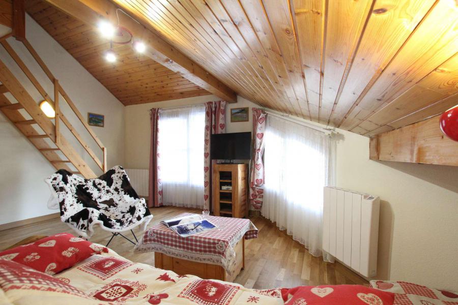 Ski verhuur Studio mezzanine 4 personen (F403) - Résidence Pré du Moulin F - Serre Chevalier - Woonkamer