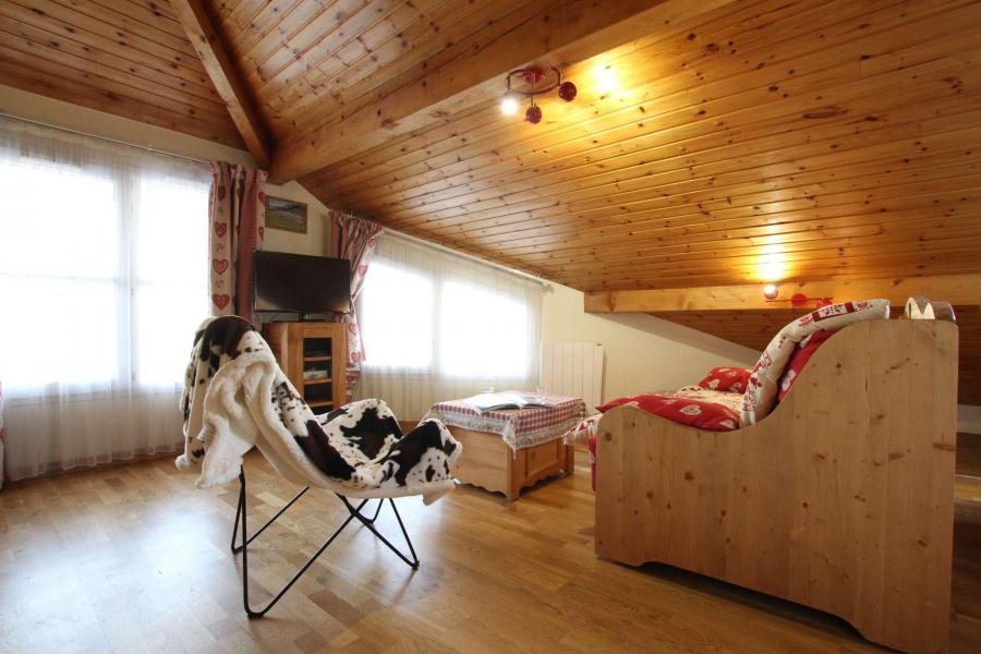 Location au ski Studio mezzanine 4 personnes (F403) - Résidence Pré du Moulin F - Serre Chevalier - Séjour