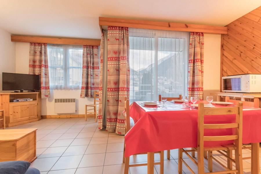 Skiverleih 3-Zimmer-Appartment für 6 Personen (101) - Résidence Pré du Moulin G - Serre Chevalier - Wohnzimmer