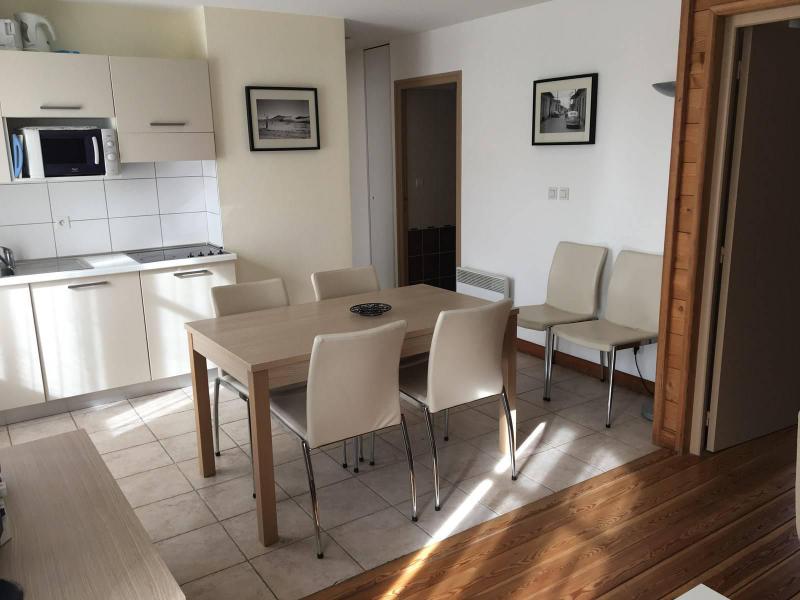 Ski verhuur Appartement 3 kamers 8 personen (MORCEA) - Résidence Rue Morand - Serre Chevalier - Woonkamer