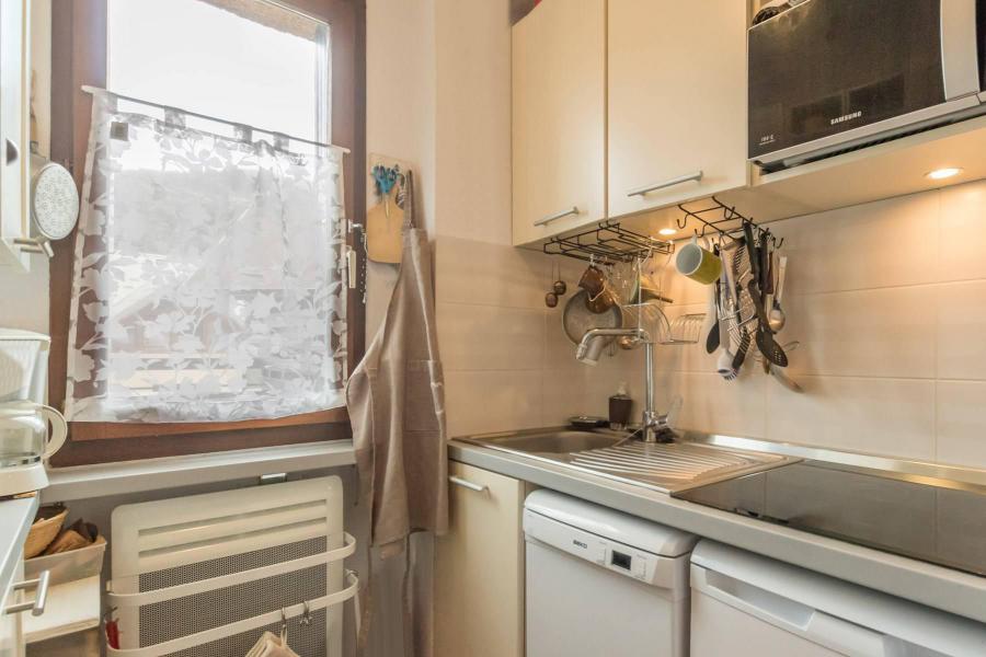 Alquiler al esquí Estudio -espacio montaña- para 3 personas (MON003) - Résidence Sainte Catherine - Serre Chevalier - Kitchenette