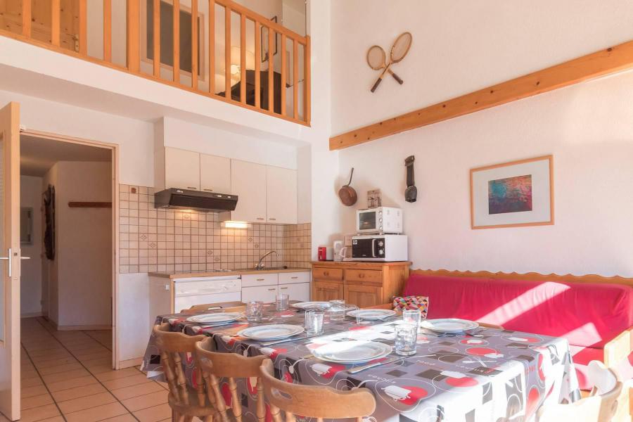 Ski verhuur Appartement 3 kamers 6 personen (608) - Résidence Signal du Prorel - Serre Chevalier - Woonkamer