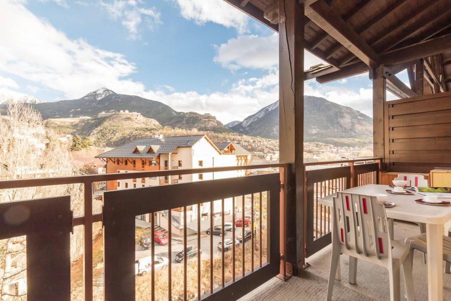 Ski verhuur Studio bergnis 4 personen (610) - Résidence Signal du Prorel - Serre Chevalier - Balkon