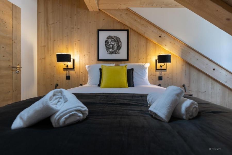 Skiverleih 2-Zimmer-Holzhütte für 6 Personen - Résidence Terresens Cristal Lodge - Serre Chevalier - Schlafzimmer