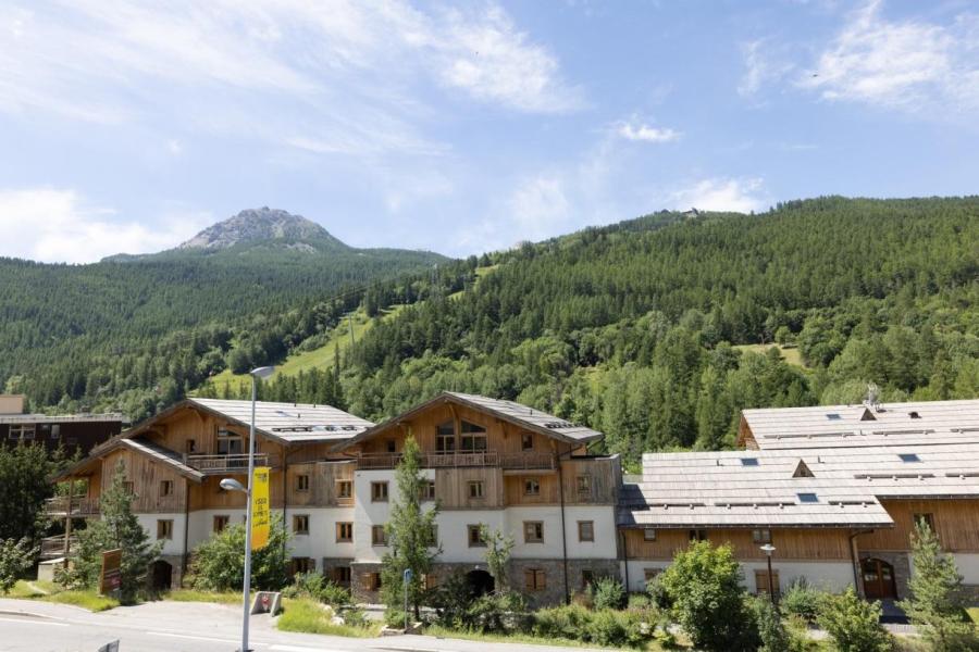 Rent in ski resort 4 room duplex apartment cabin 10 people - Résidence Terresens Cristal Lodge - Serre Chevalier - Balcony