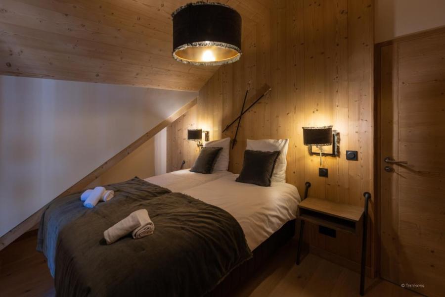 Rent in ski resort 4 room duplex apartment cabin 10 people - Résidence Terresens Cristal Lodge - Serre Chevalier - Bedroom