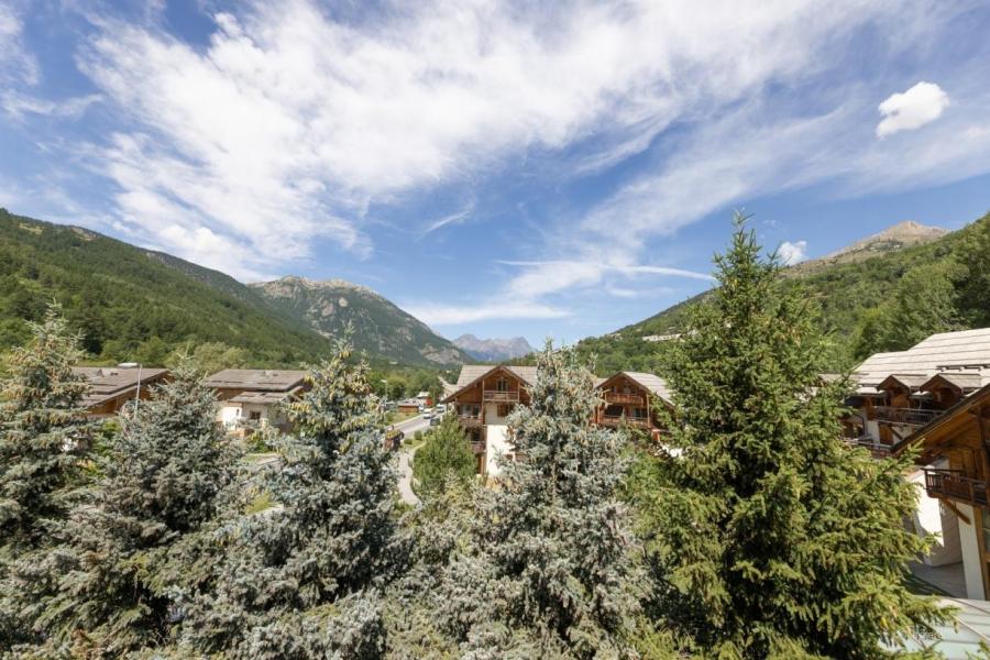 Wynajem na narty Apartament duplex 4 pokojowy kabina  10 osób - Résidence Terresens Cristal Lodge - Serre Chevalier - Balkon