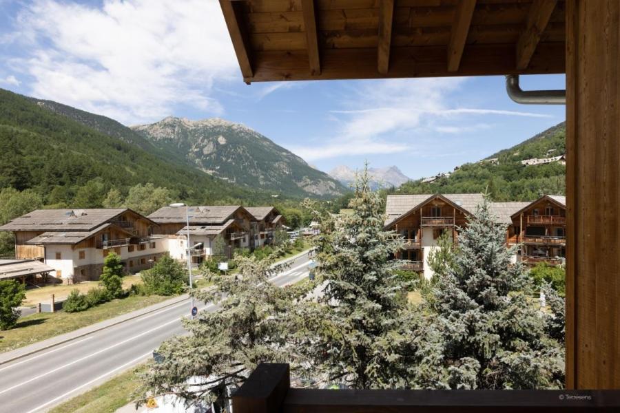 Skiverleih Résidence Terresens Cristal Lodge - Serre Chevalier - Balkon