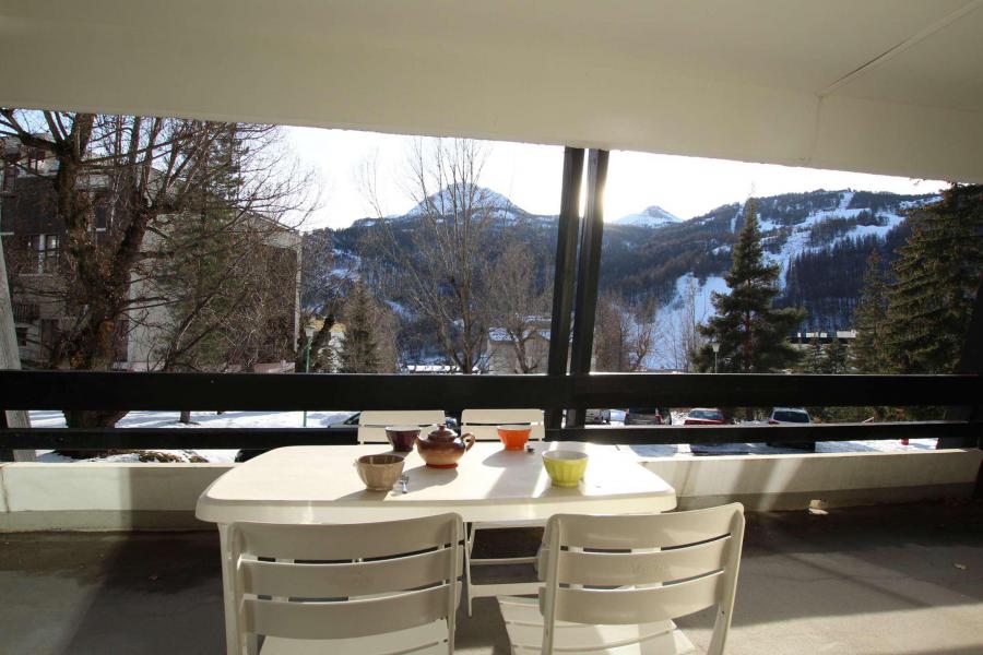 Alquiler al esquí Apartamento 2 piezas para 6 personas (0123) - Résidence Thabor - Serre Chevalier - Terraza