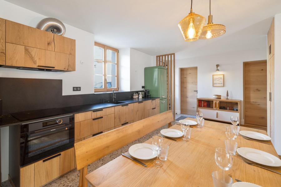 Rent in ski resort 4 room duplex apartment 7 people (LESECRINS) - SANTUNE - Serre Chevalier - Kitchen