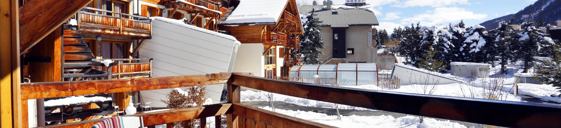 Rent in ski resort Résidence l'Adret - Serre Chevalier - Winter outside