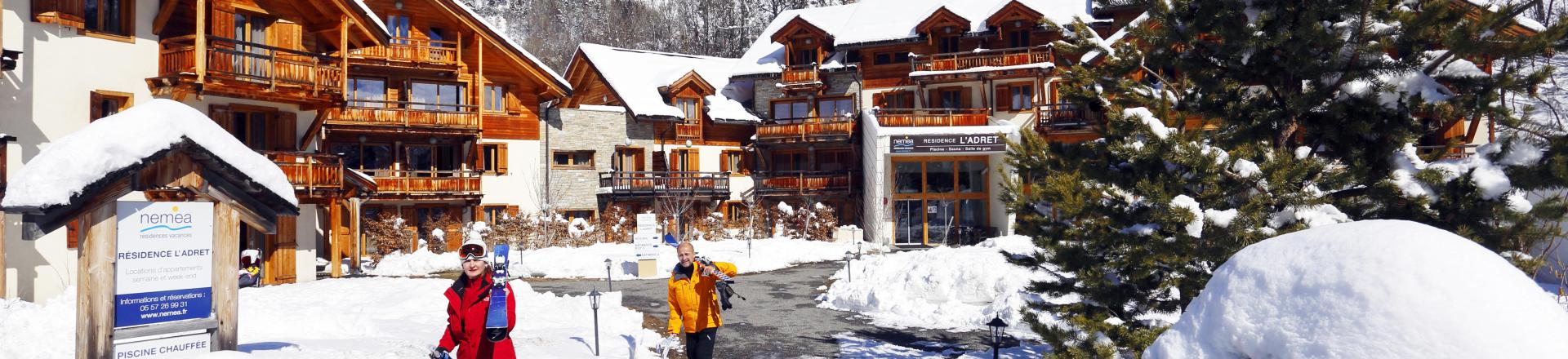 Alquiler al esquí Résidence l'Adret - Serre Chevalier - Invierno