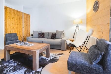 Ski verhuur Appartement 3 kamers 4 personen - Cerf Che - Serre Chevalier - Woonkamer