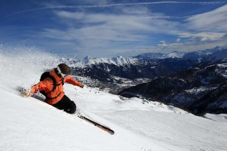 Vacances en montagne Chalet l'Eterlou - Serre Chevalier - Extérieur hiver