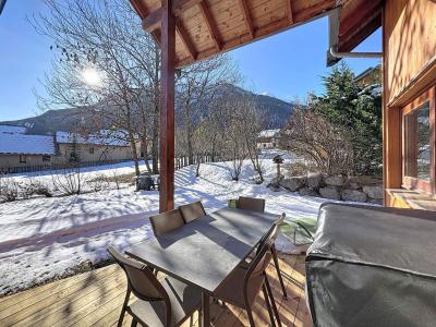 Location au ski Chalet duplex 4 pièces 6 personnes - Chalet Tennis - Serre Chevalier - Terrasse