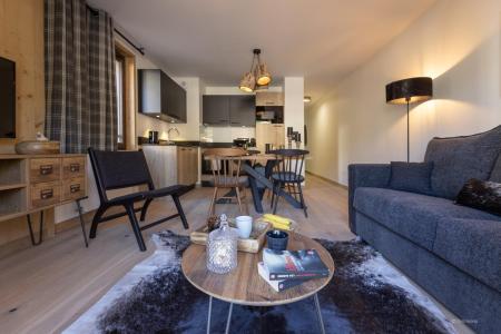 Rent in ski resort 2 room apartment 4 people (DADDY SENIOR) - Daddy Pool Terresens Le Cristal Lodge - Serre Chevalier - Living room