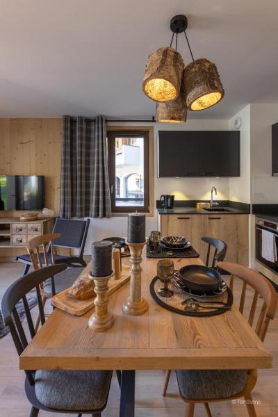 Rent in ski resort 2 room apartment 4 people (DADDY SENIOR) - Daddy Pool Terresens Le Cristal Lodge - Serre Chevalier - Living room