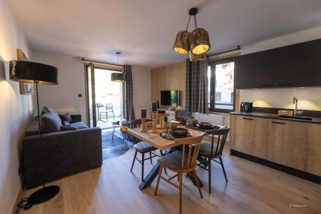 Rent in ski resort 2 room apartment 4 people (DADDY SENIOR) - Daddy Pool Terresens Le Cristal Lodge - Serre Chevalier - Living room