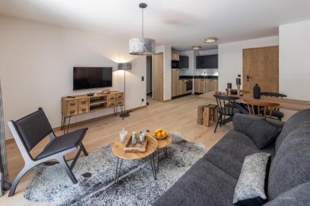 Rent in ski resort 2 room apartment 4 people (DADDY SENIOR) - Daddy Pool Terresens Le Cristal Lodge - Serre Chevalier - Living room