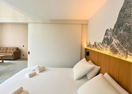 Ski verhuur Kamer 4 personen (junior) - Garrigae Caserne de Briançon - Serre Chevalier - Kamer