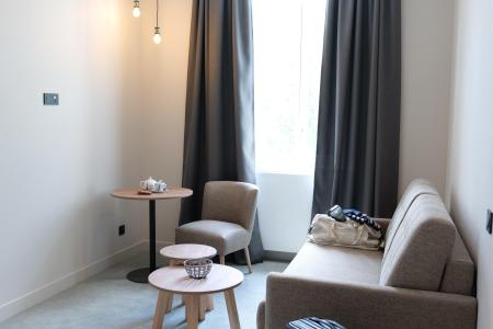 Skiverleih Schalfzimmer für 4 Personen (junior) - Garrigae Caserne de Briançon - Serre Chevalier - Kleines Wohnzimmer