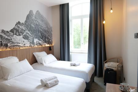 Ski verhuur Junior suite 4 personen - Garrigae Caserne de Briançon & SPA - Serre Chevalier - Kamer