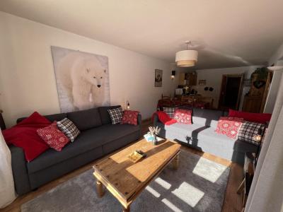 Rent in ski resort 3 room apartment 4 people (04) - Jardin Alpin Anémone - Serre Chevalier - Living room