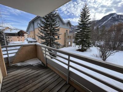 Rent in ski resort 4 room apartment 8 people (106) - Jardin Alpin Anémone - Serre Chevalier - Winter outside
