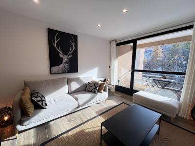 Skiverleih 3-Zimmer-Appartment für 4 Personen (201) - Jardin Alpin Benoite - Serre Chevalier - Wohnzimmer